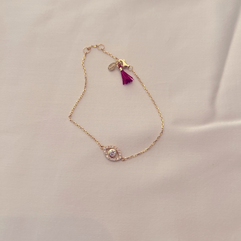 Evil eye bracelet